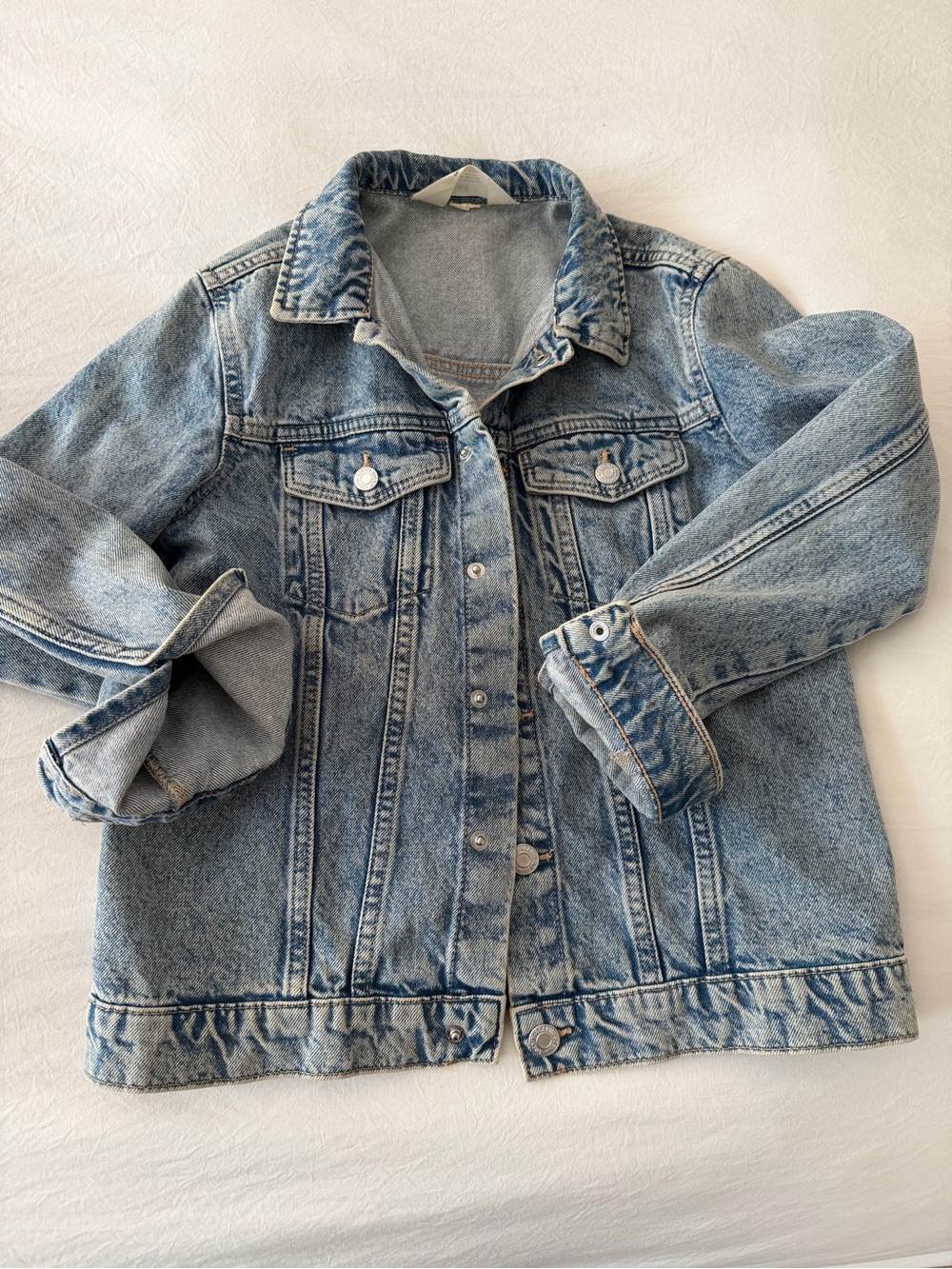 H&M Light Wash Denim Jacket for Kids